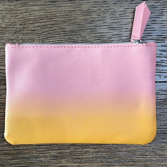 Ipsy Cosmetic Bags Set of Four Green Stripes Pink - Picture 5 of 7